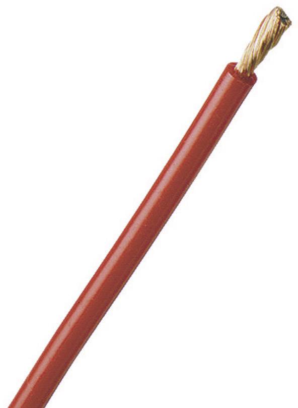 Fil de câblage FLEXI-S Stäubli 60.7015-10021 1 x 6 mm² noir Marchandise vendue au mètre