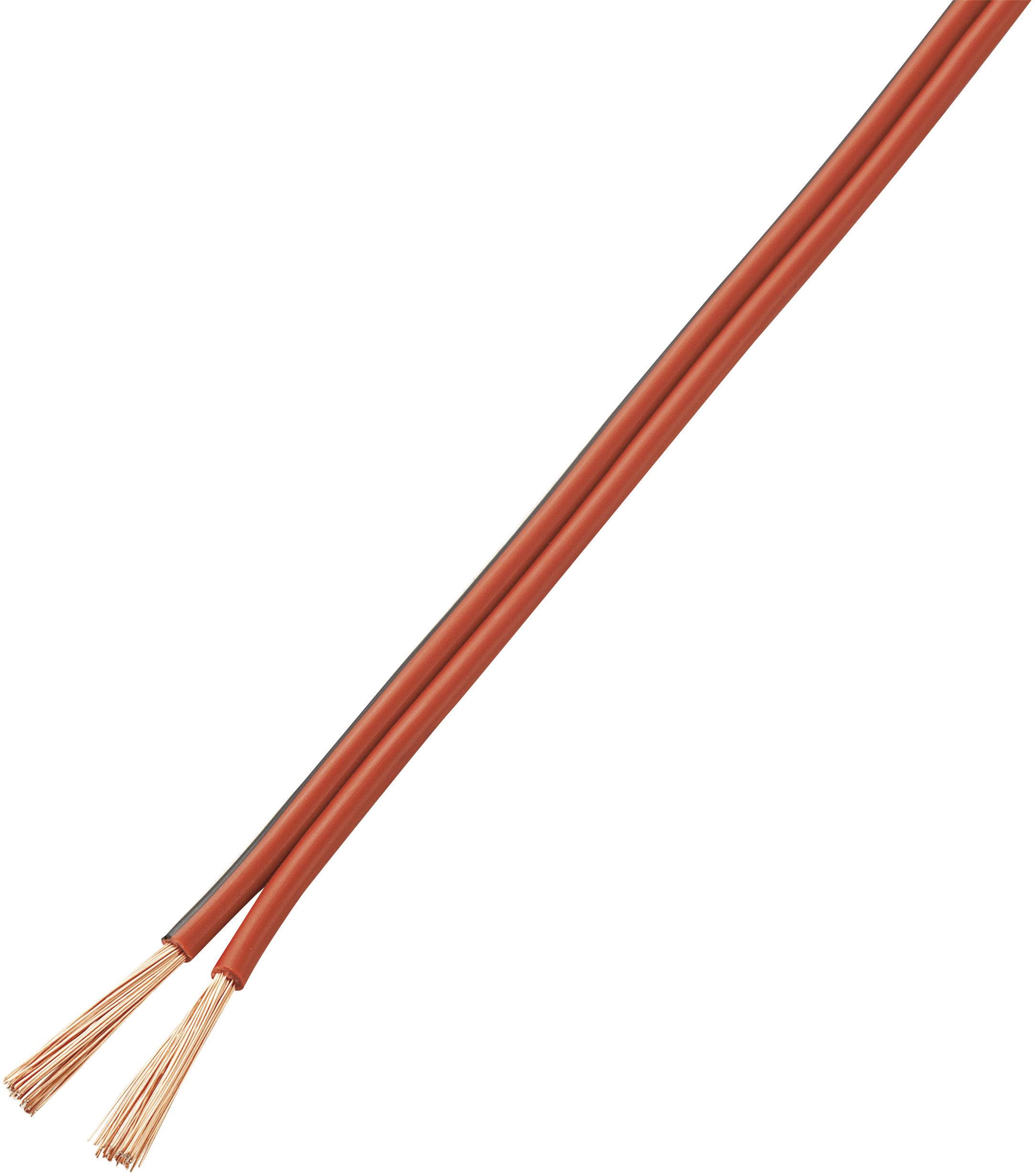 Fil de câblage LiY-Z TRU COMPONENTS LiFY/CCA 1567142 2 x 2 mm² rouge, noir 20 m