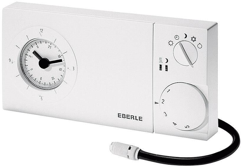 Eberle 517 2705 51 103 Easy 3FT + F 193 720 Thermostat d'ambiance montage apparent (en saillie) programme journalier 1 pc(s)