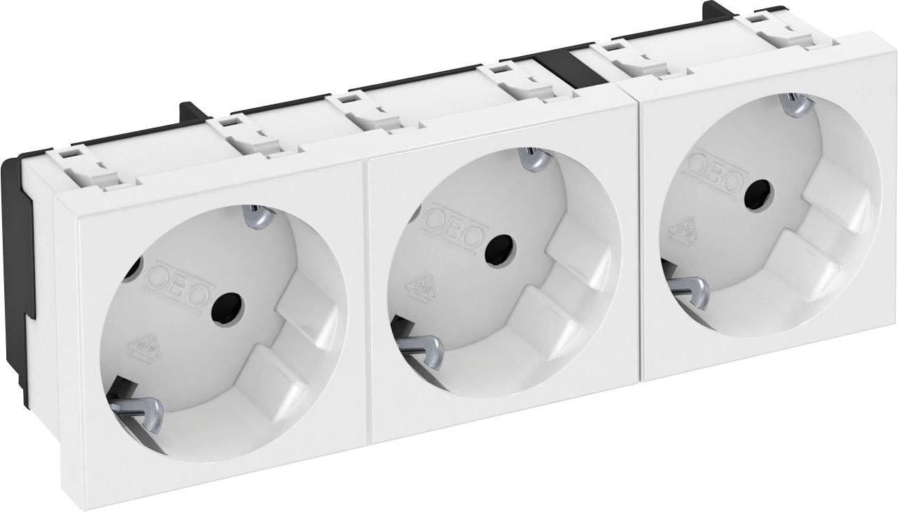 Goulotte d'installation électrique OBO Bettermann 6120122 blanc pur 1 pc(s)