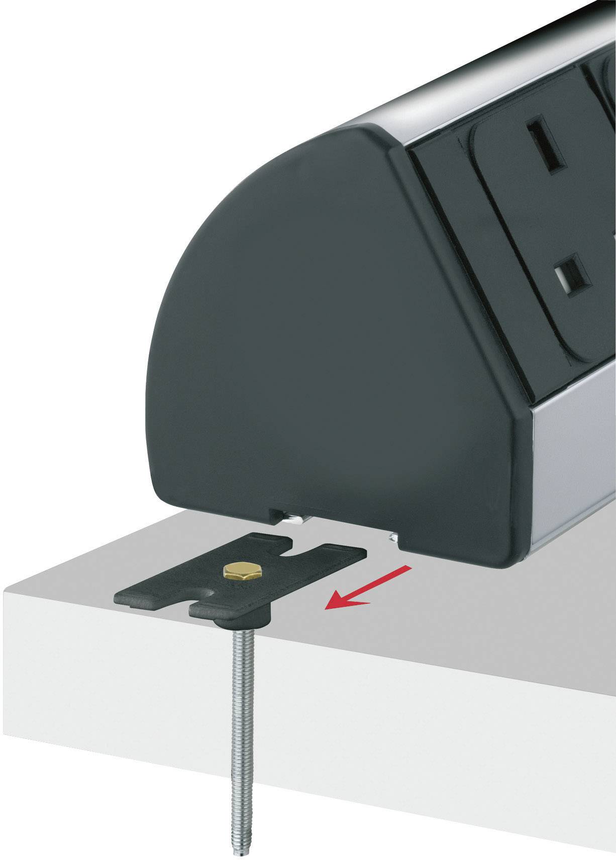 EVOline 159909038200 Set de fixation dessus de table 1 set