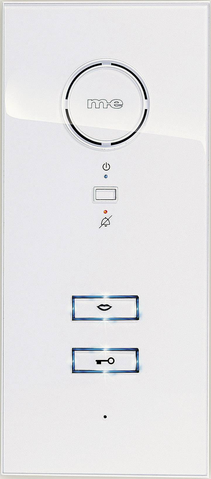 Station intérieure d'Interphone filaire m-e modern-electronics ADV-100 WW blanc