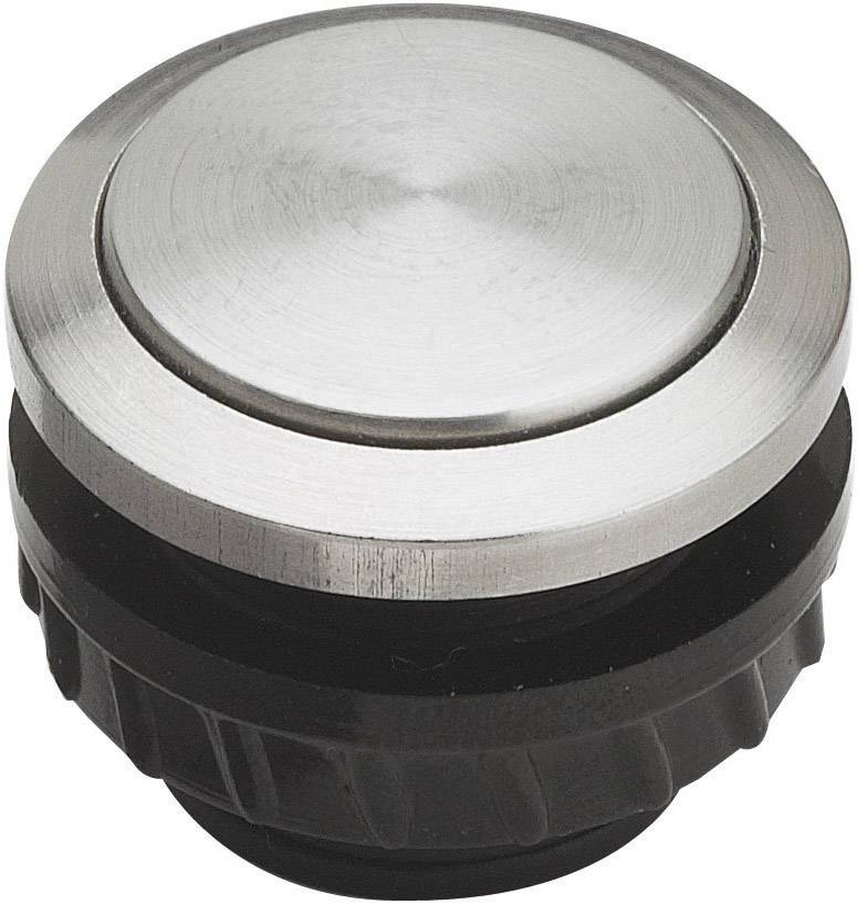 Bouton de sonnette simple Grothe 62060 acier inoxydable 12 V/1,5 A