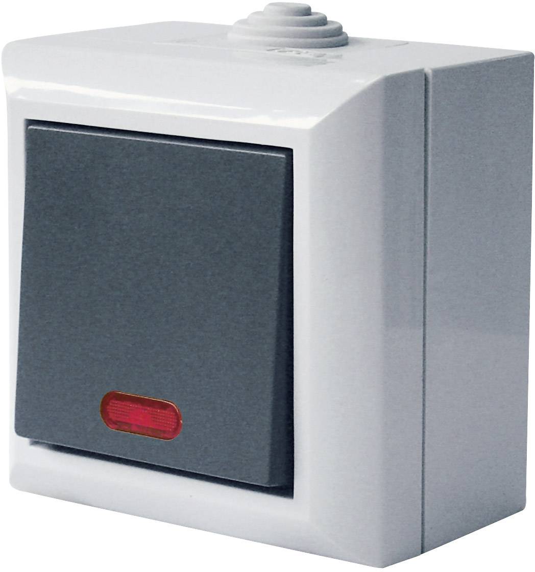 Interrupteur GAO 9164 Business-Line gris