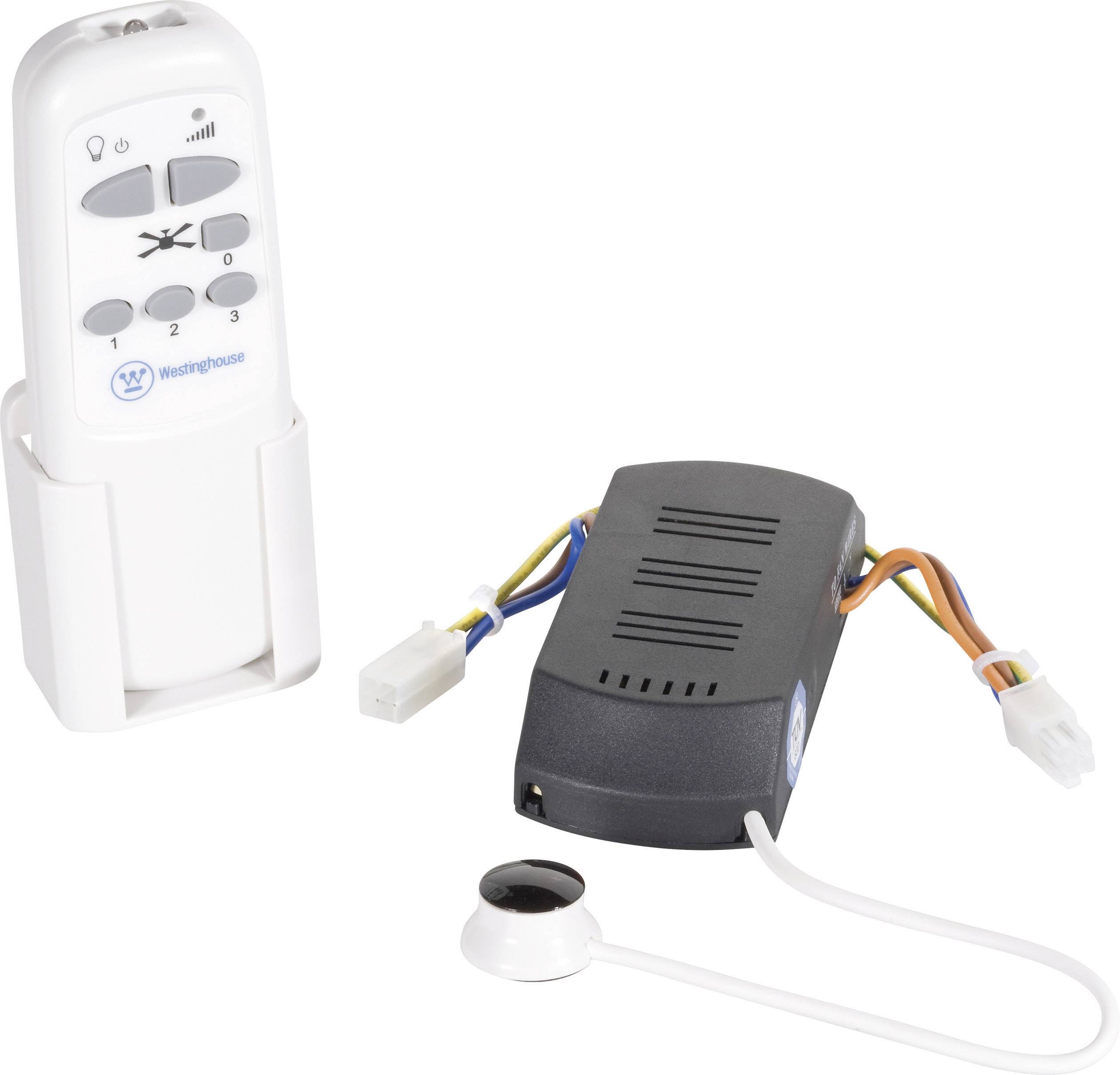 Télécommande pour ventilateur de plafond Westinghouse 78095-40 blanc, gris