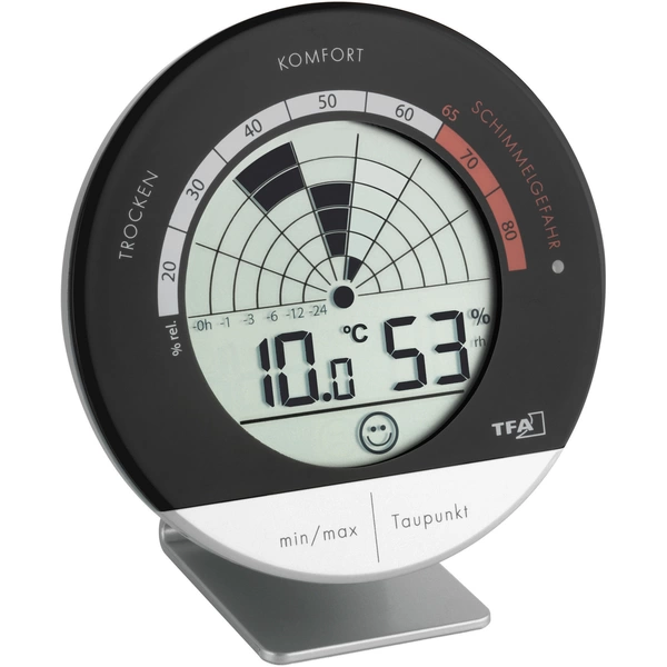 Radar anti-moisissure TFA Dostmann 30.5032 noir Radar anti-moisissure TFA Dostmann 30.5032 noir