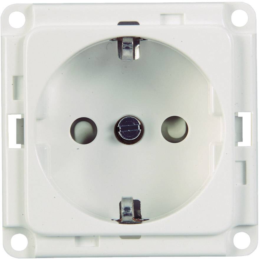71680 Système de plinthe électrique mécanisme de prise électrique blanc 1 pc(s)