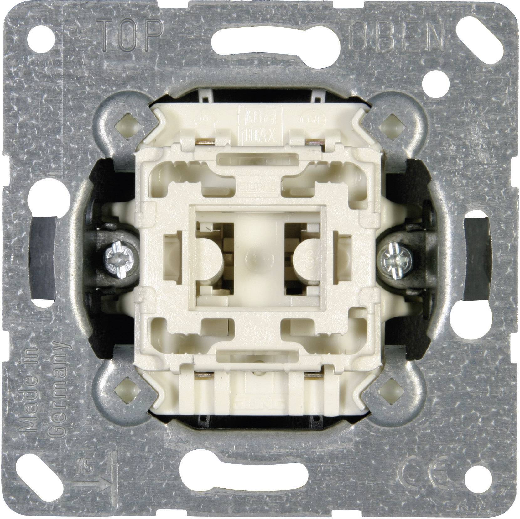 Jung Insert Interrupteur/inverseur LS 990, AS 500, CD 500, LS design, LS plus, FD design, A 500, A plus, A creation, CD plus, SL