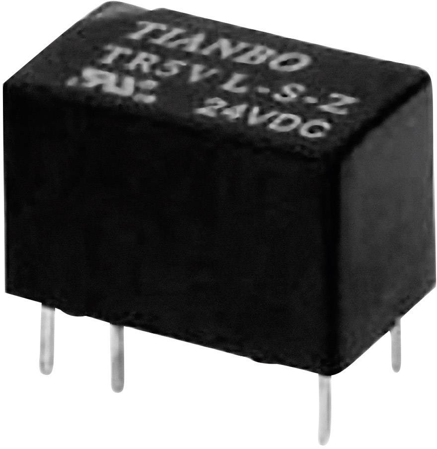 Tianbo Electronics TR5V-M-24VDC-S-Z Relais pour circuits imprimés 24 V/DC 2 A 1 inverseur (RT)