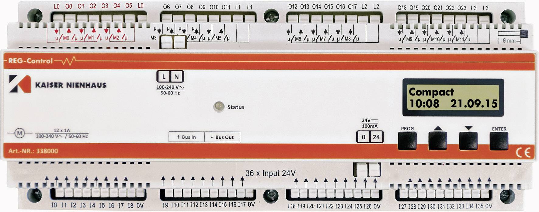 Appareil de commande multiple Kaiser Nienhaus 338000 REG-Control