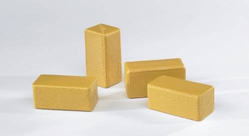 Accessoires Bruder : 4 balles de paille rectangulaires