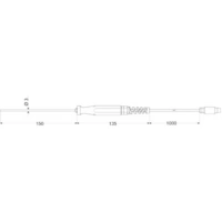 Greisinger GTF 601 Sonde d'immersion -50 à 600 °C sonde Pt100 Greisinger GTF 601 Sonde d'immersion -50 à 600 °C sonde Pt100
