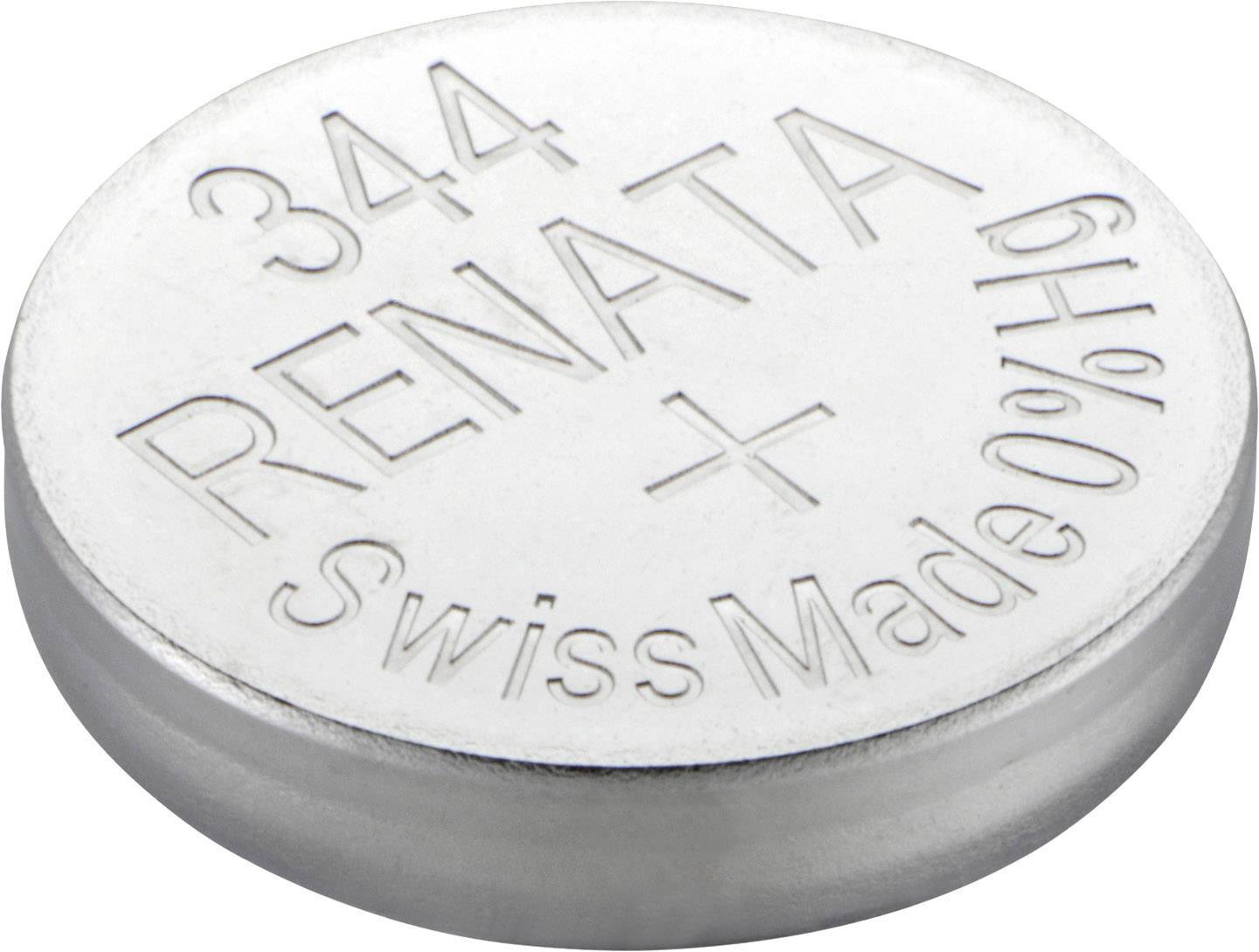 Renata Pile bouton 344 1.55 V 1 pc(s) 105 mAh oxyde d'argent
