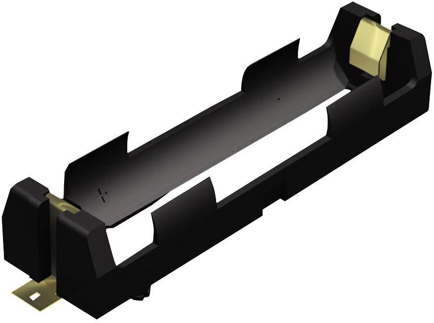 Support de pile 1x 18650 Keystone Electronics 1042 montage en surface CMS (L x l x H) 86 x 20.65 x 14.86 mm