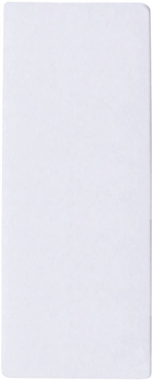Une image rectangulaire, vide et blanche.