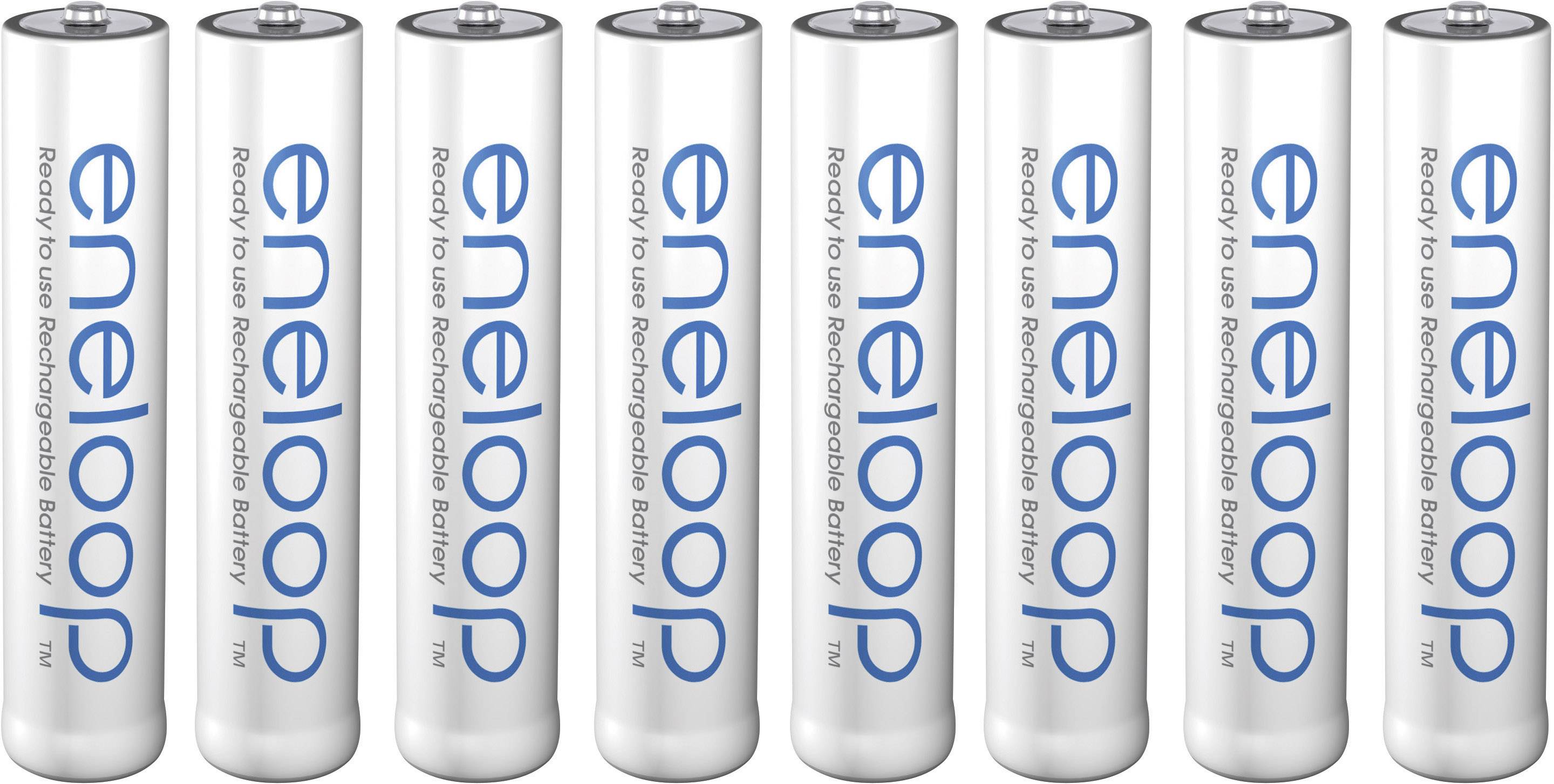 Eneloop HR03 Pile rechargeable LR3 (AAA) NiMH 800 mAh 1.2 V 8 pc(s)