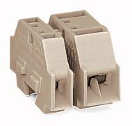 Borne d'extrémité WAGO 262-281 12 mm ressort de traction Affectation: L gris 100 pc(s)