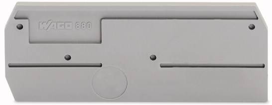 Plaque d'extrémité et intermédiaire WAGO 880-308 100 pc(s)