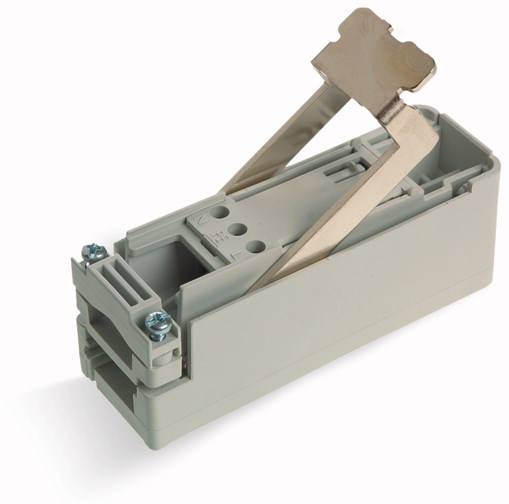 WAGO Module dérivateur câble rond - câble plat gris 10 pc(s)