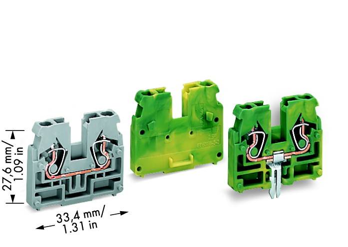 Borne centrale WAGO 869-321 100 pc(s)