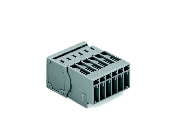 Boîtier femelle pour câble série 769 WAGO 769-602/001-000 Nbr total de pôles 2 Pas: 5 mm 100 pc(s)