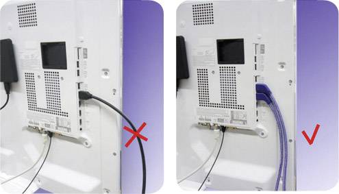 Câble de raccordement Inakustik 0042503 3.00 m argent-bleu