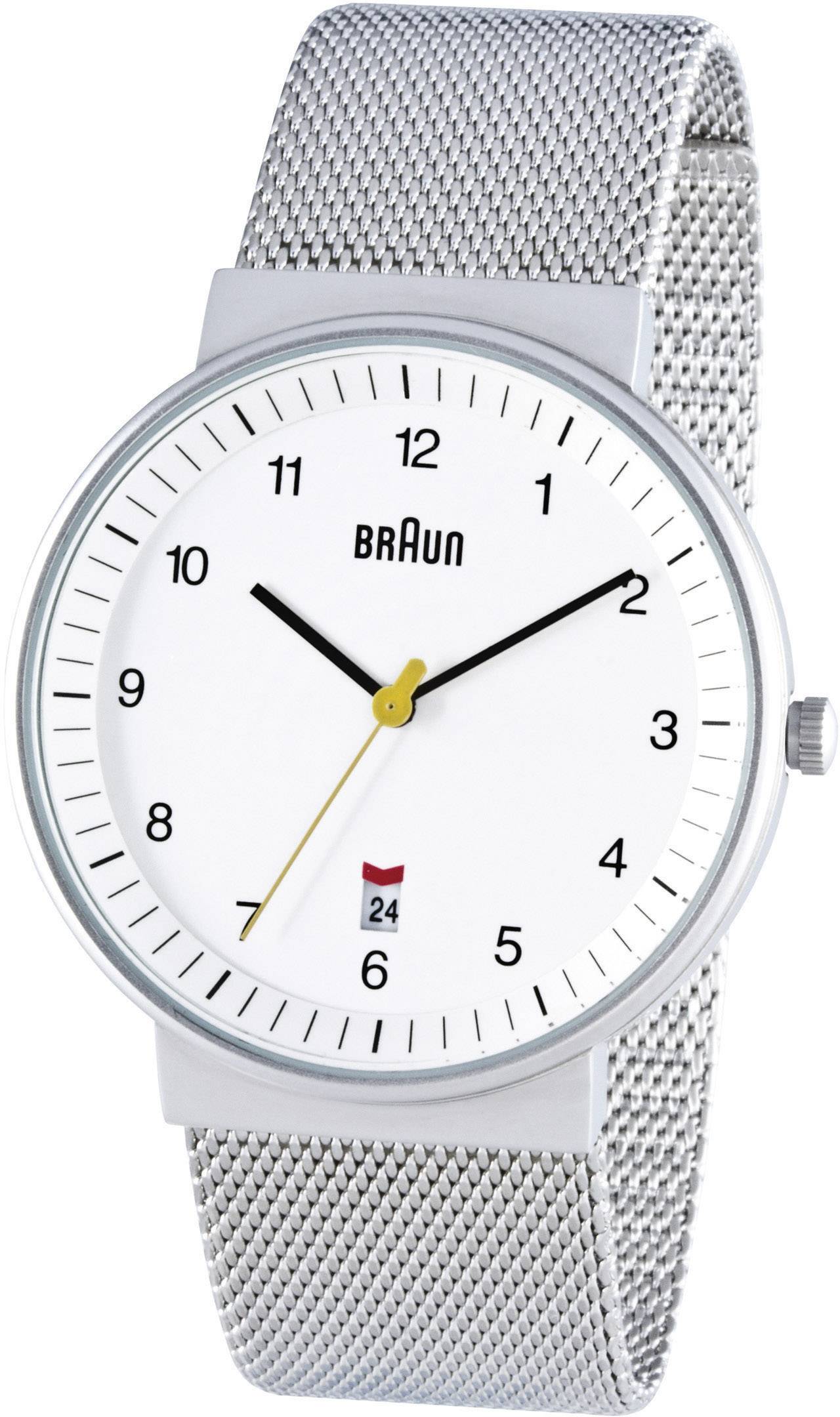Montre-bracelet à quartz Braun BN0032WHSLMHG (Ø x H) 40 mm x 8 mm 1 pc(s)