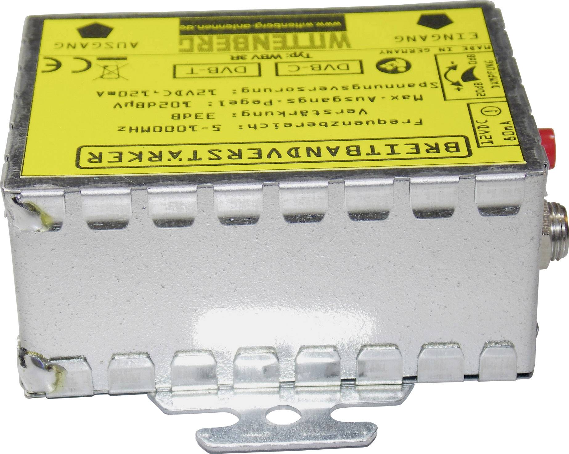 Amplificateur TNT Wittenberg Antennen WBV-3R