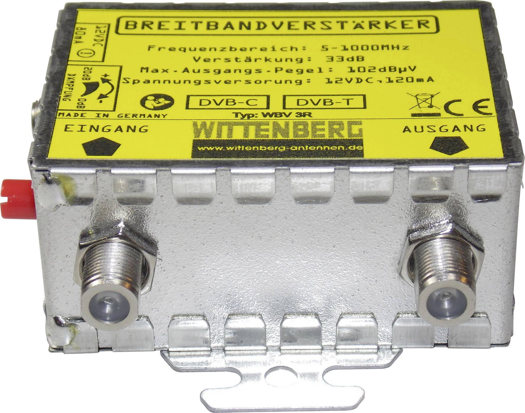 Amplificateur TNT Wittenberg Antennen WBV-3R