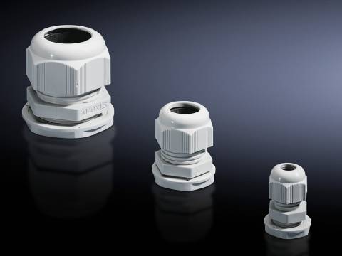 Presse-étoupe Rittal 2411.660 M50 Polyamide gris clair (RAL 7035) 5 pc(s)