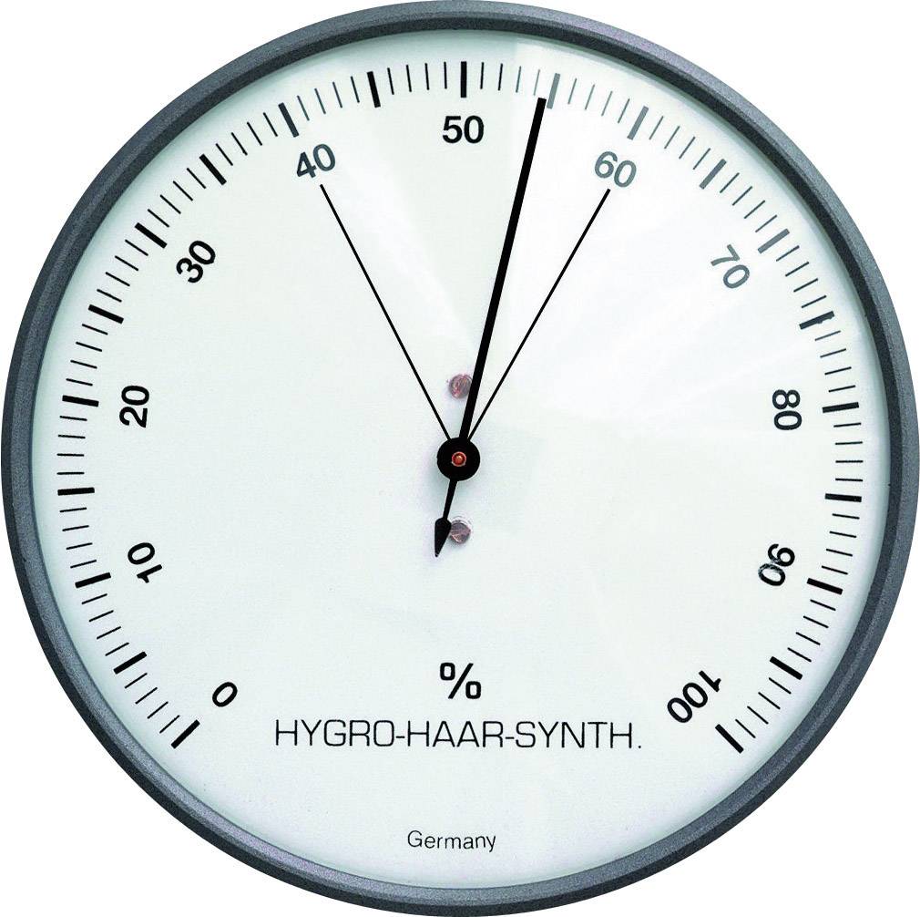 Hygromètre TFA Dostmann 44-2003 gris-blanc