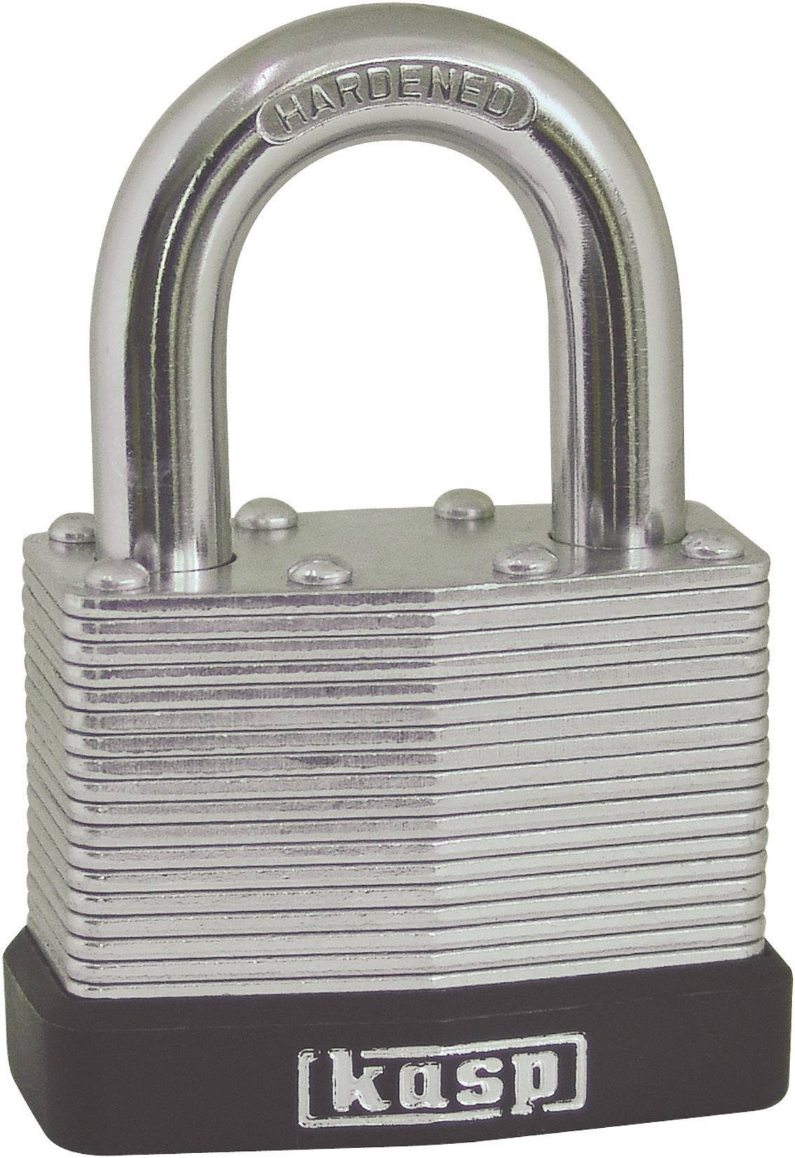 Cadenas Kasp K13050A1 argent avec serrure à clé