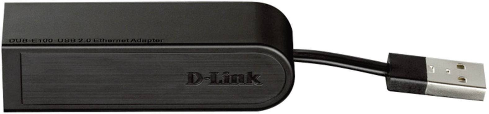 Adaptateur réseau D-Link DUB-E100 100 MBit/s USB 2.0, LAN (10/100 Mo/s)