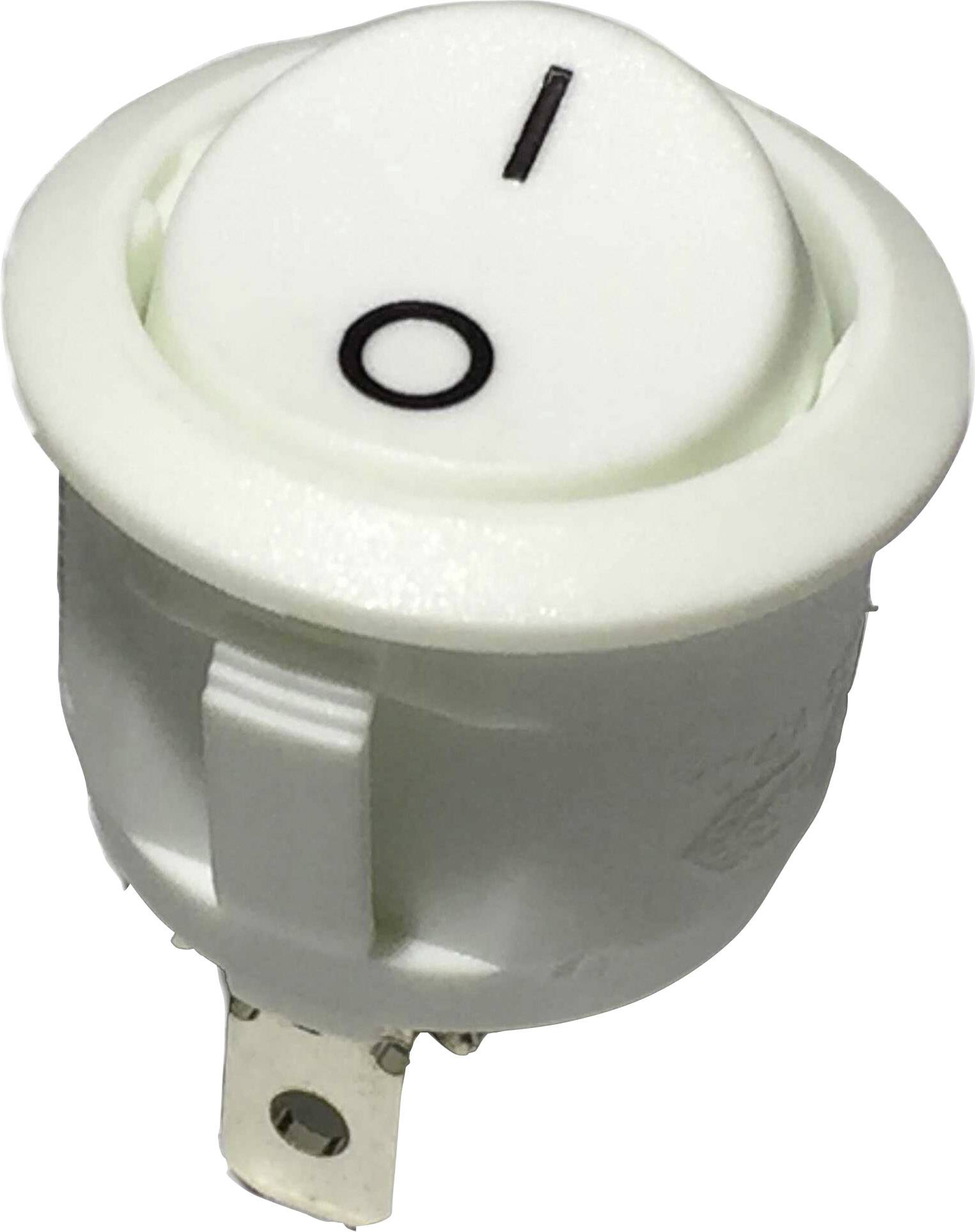 TRU COMPONENTS 700193 Interrupteur à bascule R13-112A W/W PRINT 0/I 250 V/AC 6 A 1 x Off/On à accrochage