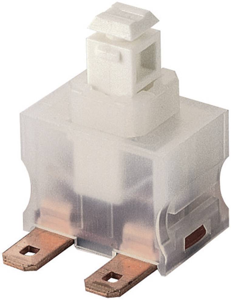 Marquardt 1681.3101 Interrupteur à pression 250 V/AC 12 A 1 x On/Off à accrochage (L x l x H) 19 x 13 x 26.5 mm IP40 1 pc(s)