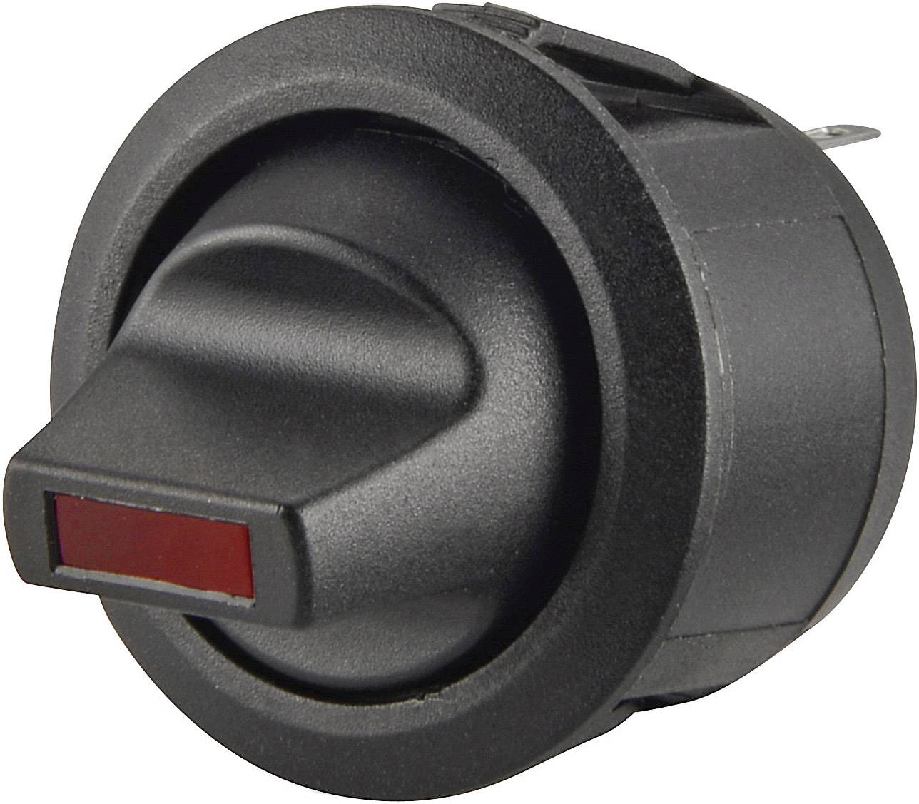 Interrupteur à levier 1 x Off/On TRU COMPONENTS TC-R13-112LP-02 LED 1587499 250 V/AC 6 A à accrochage 1 pc(s)