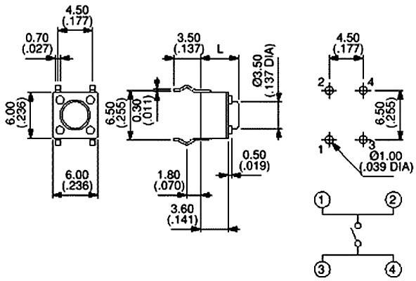APEM PHAP3301D PHAP3301D Bouton-poussoir 12 V/DC 0.05 A 1 x Off/(On) à rappel