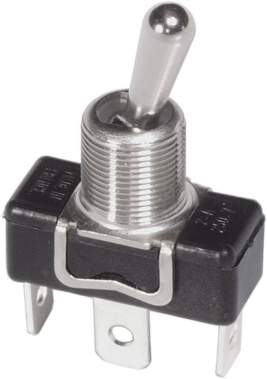Interrupteur à levier 1 x On/Off/On APEM 1019A 250 V/AC 3 A permanent/0/permanent 1 pc(s)