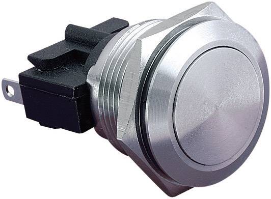 Bulgin MP0031 MP0031 Bouton-poussoir antivandalisme 250 V/AC 5 A 1 x Off/(On) à rappel (Ø x H) 21.5 mm x 31.6 mm IP66 1 pc(s)
