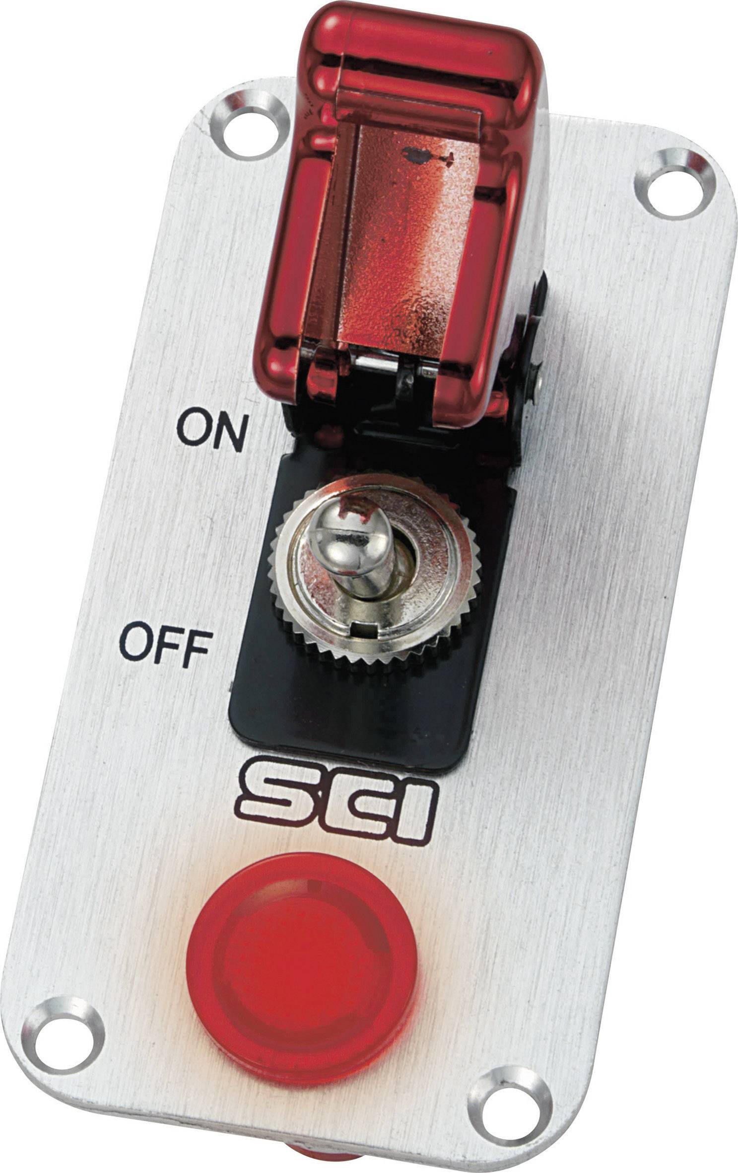 Panneau de commande de voiture TRU COMPONENTS TC-R18-P1A 1587936 12 V/DC 20 A 1 x Off/On à accrochage 1 pc(s)