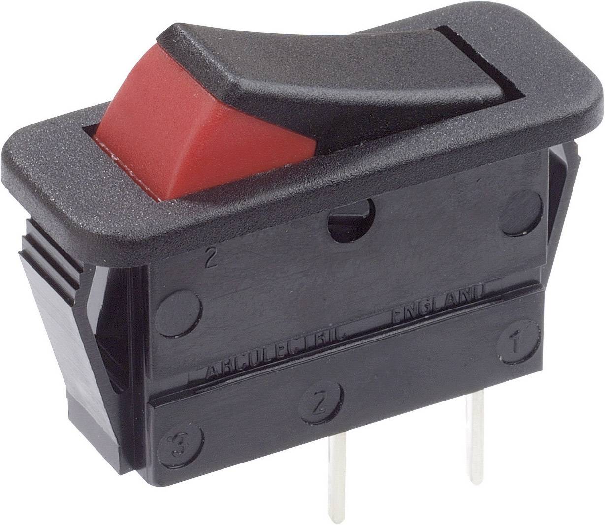 Arcolectric (Bulgin Ltd.) C1300XBAAG Interrupteur à bascule C1300XBAAG 250 V/AC 16 A 1 x Off/On à accrochage