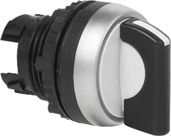 BACO BA223923 L21MA03 Bouton sélecteur collerette plastique, chromé noir 2 x 45 ° 1 pc(s)