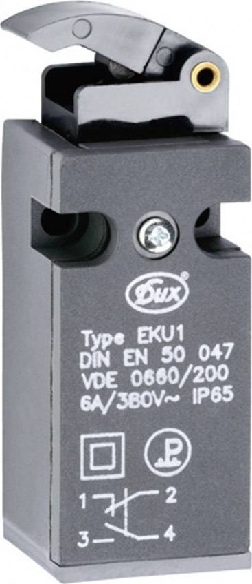 Schlegel EKU1-KG EKU1-KG Interrupteur de fin de course 380 V/AC 6 A levier coulissant à rappel IP65 1 pc(s)