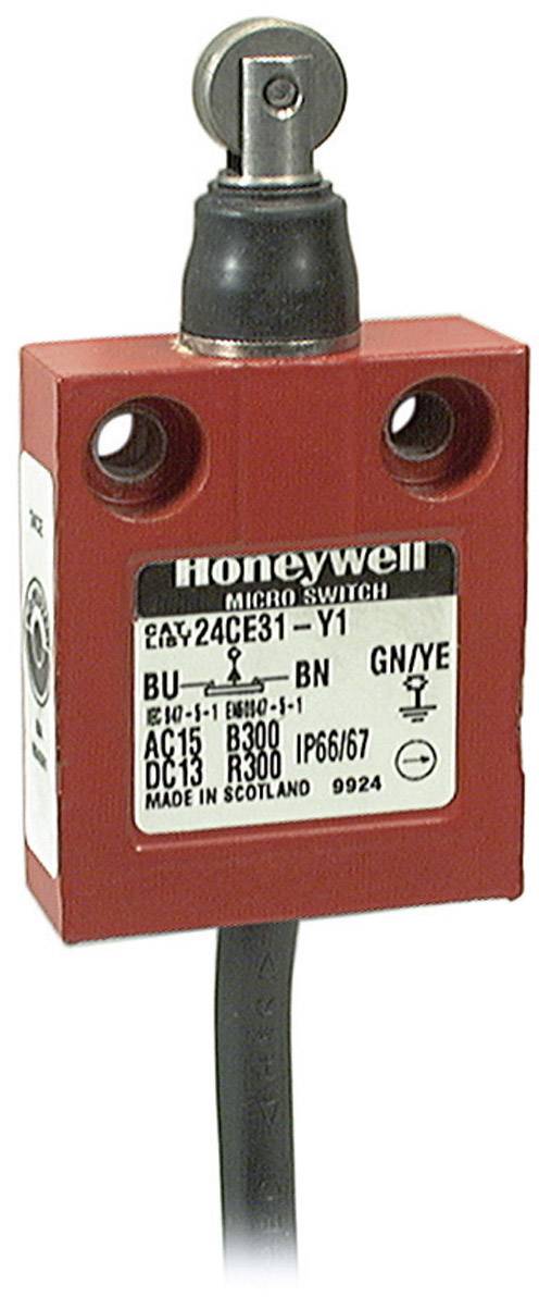 Honeywell AIDC 24CE31-Y1 24CE31-Y1 Interrupteur de sécurité 240 V/AC 10 A poussoir à galet à rappel IP66 1 pc(s)