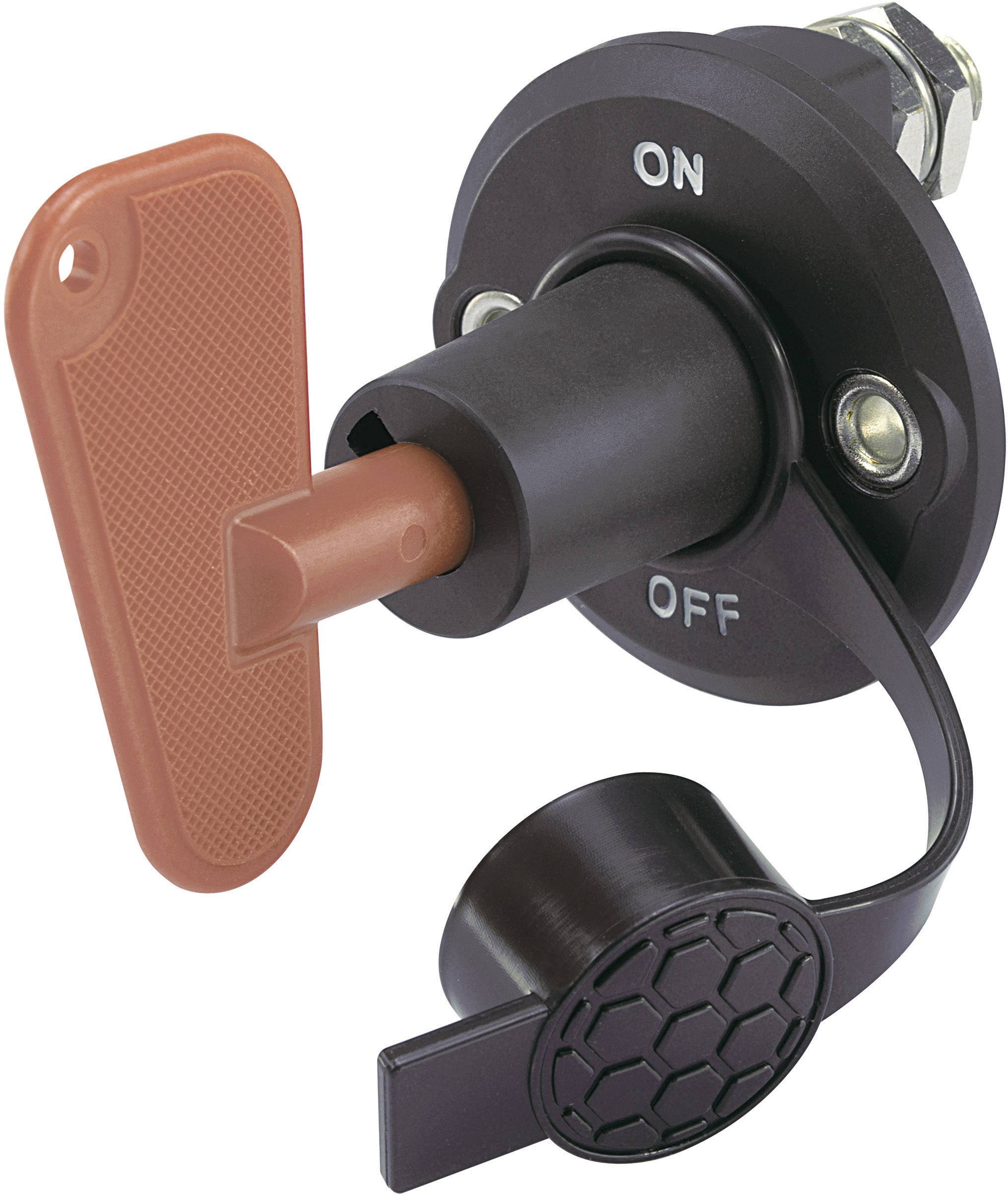 Coupe-batterie de voiture TRU COMPONENTS TC-A23-5 1588002 24 V/DC 100 A 1 x Off/On à accrochage 1 pc(s)