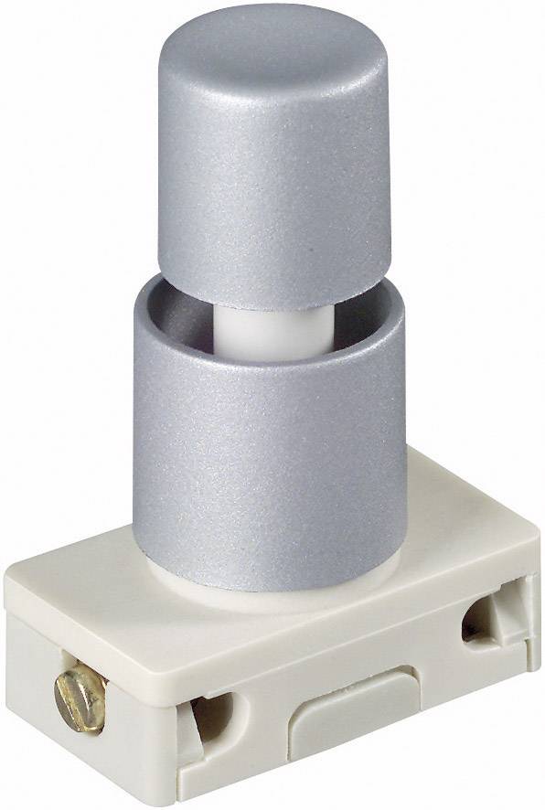 interBär 3030-611.81 3030-611.81 Interrupteur à pression 250 V/AC 2 A 1 x On/Off à accrochage 1 pc(s)