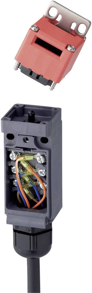 Idec HS5D-12ZRNM-SET HS5D-12ZRNM-SET Interrupteur de sécurité 300 V/AC 10 A levier métallique droit, levier métallique courbé à