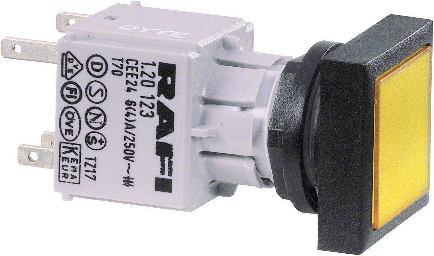 RAFI 1.30.070.201/1306 RAFIX 16 130070201/1306 Bouton-poussoir empilable rouge 1 pc(s)