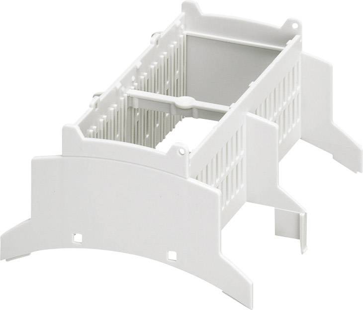 Elément supérieur de boîtier pour rail Phoenix Contact BC 107,6 OT U22 KMGY 2896089 Polycarbonate gris clair 89.7 x 107.6 x 62.2