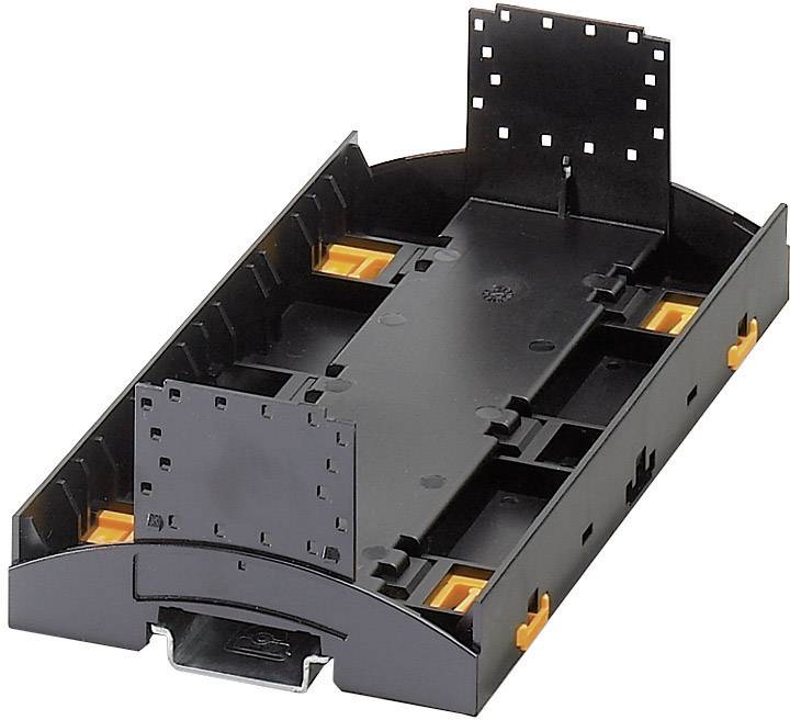 Elément inférieur de boîtier pour rail Phoenix Contact BC 161,6 UT HBUS BK 2278500 Polycarbonate noir 89.7 x 161.6 x 62.6 1 pc(s)